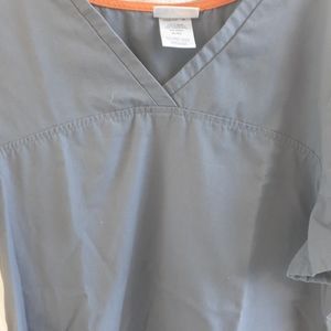 Grey scrub shirt